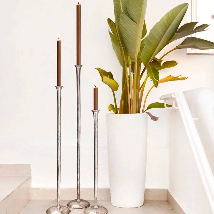 Zelected by Houze Golvljusstakar Grand Gallery set/3, silver från Zelected by Houze, bild 2