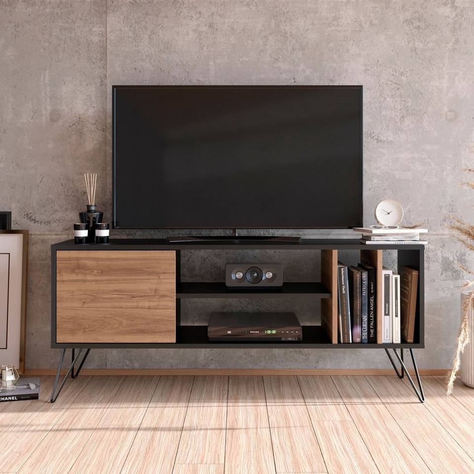 Hanah Home Tv-bänk, brun från Hanah Home, bild 5