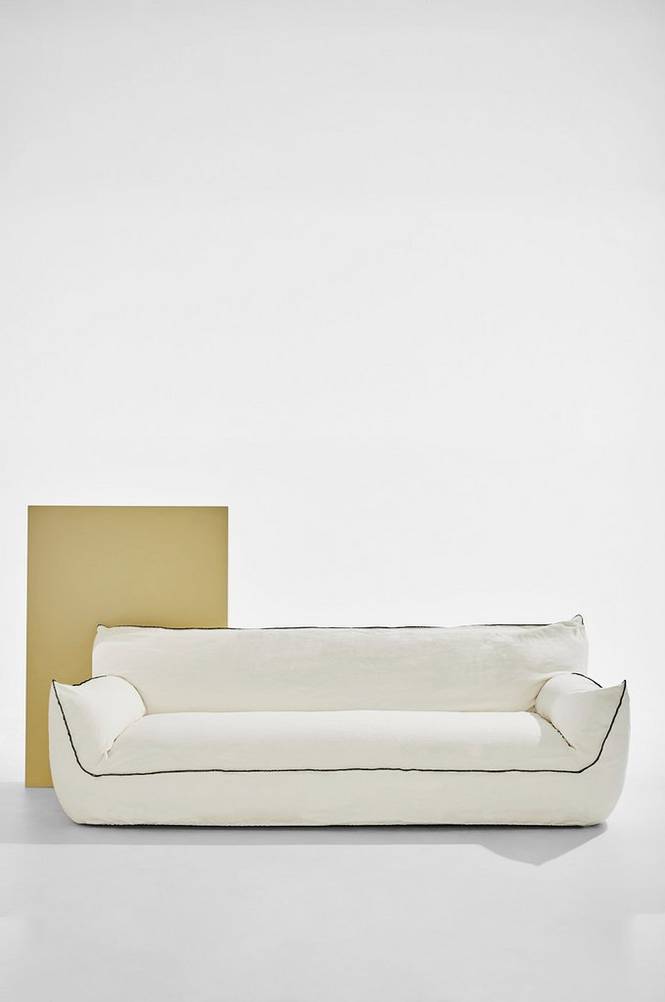 Gia sofa i lin, 3,5-seter