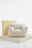 Gia lenestol i lin A121b 100% linen beige