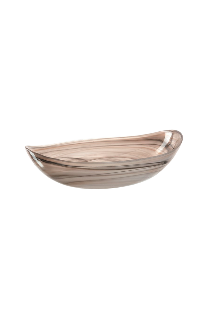 Skål oval ALABASTRO
