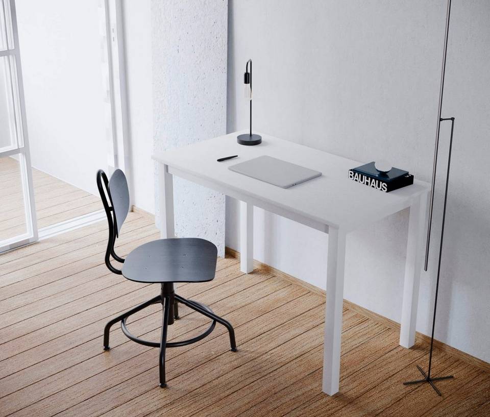 Wood Furniture Skrivbord Vita, vit från Wood Furniture, bild 5