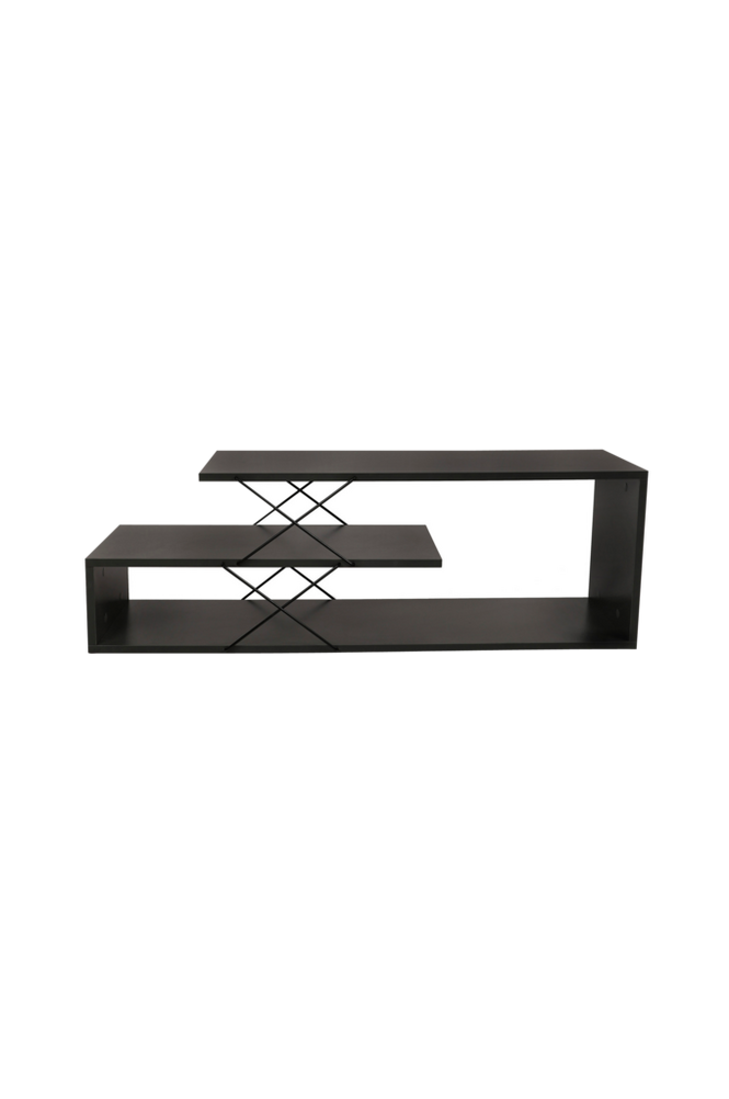 Tv-benk Zigzag - Eik