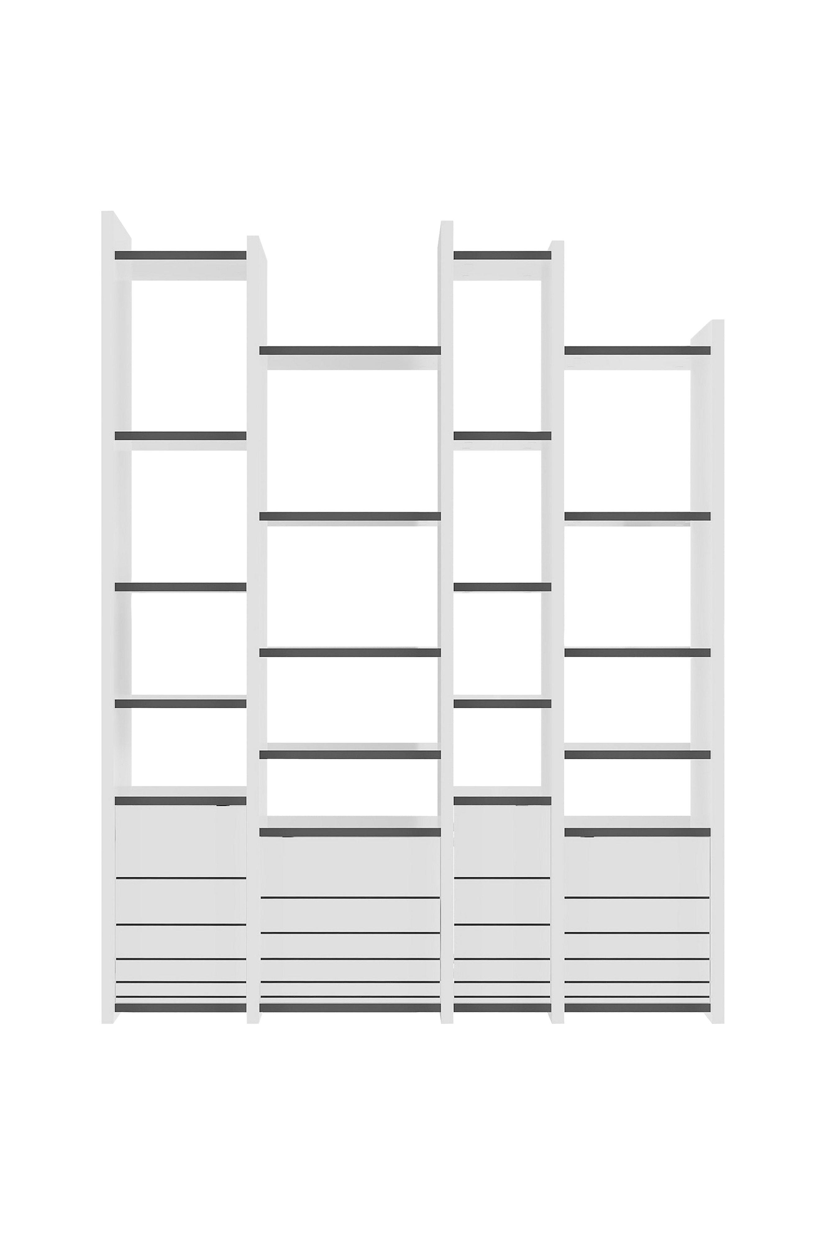 kirjahylly-arya-valkoinen-huonekalut-homeroom