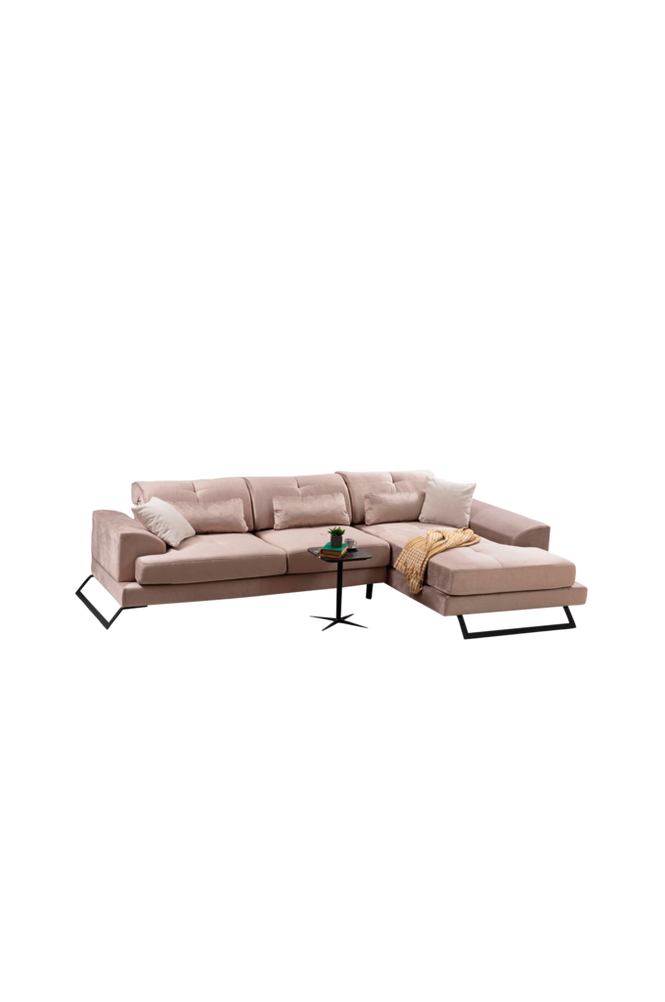 Hjørnesofa Frido Høyre Hjørne (L3+Chl) - Stone beige