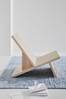 Bonjour loungestol White soaped pine