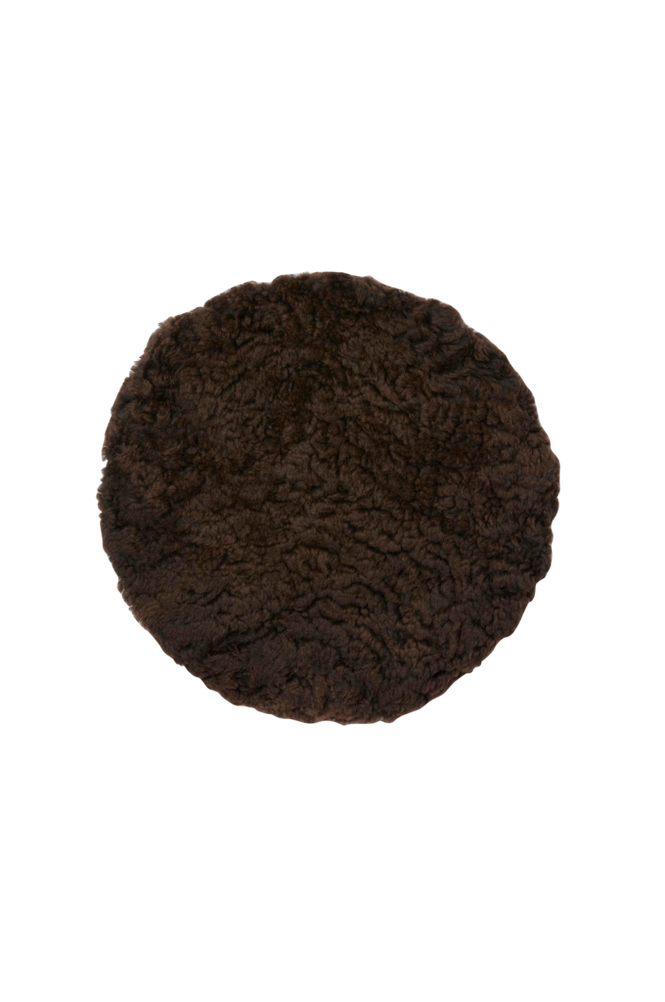 Saueskinnspute rund Curly