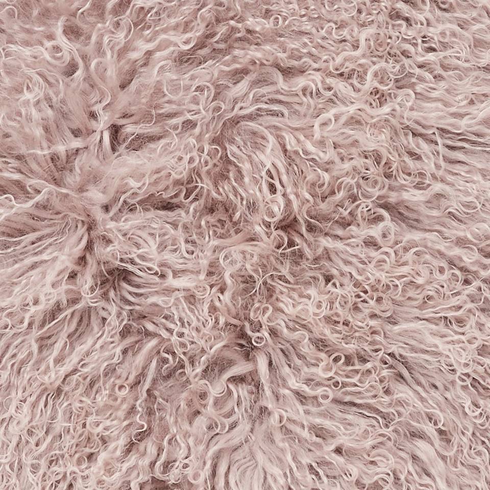 Skinnwille Fårskinnsfäll Shansi, rosa från Skinnwille, bild 5