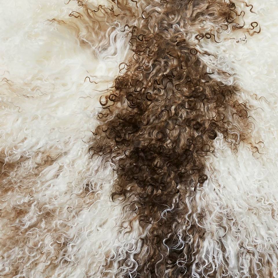 Skinnwille Fårskinnsfäll Shansi, brun från Skinnwille, bild 5
