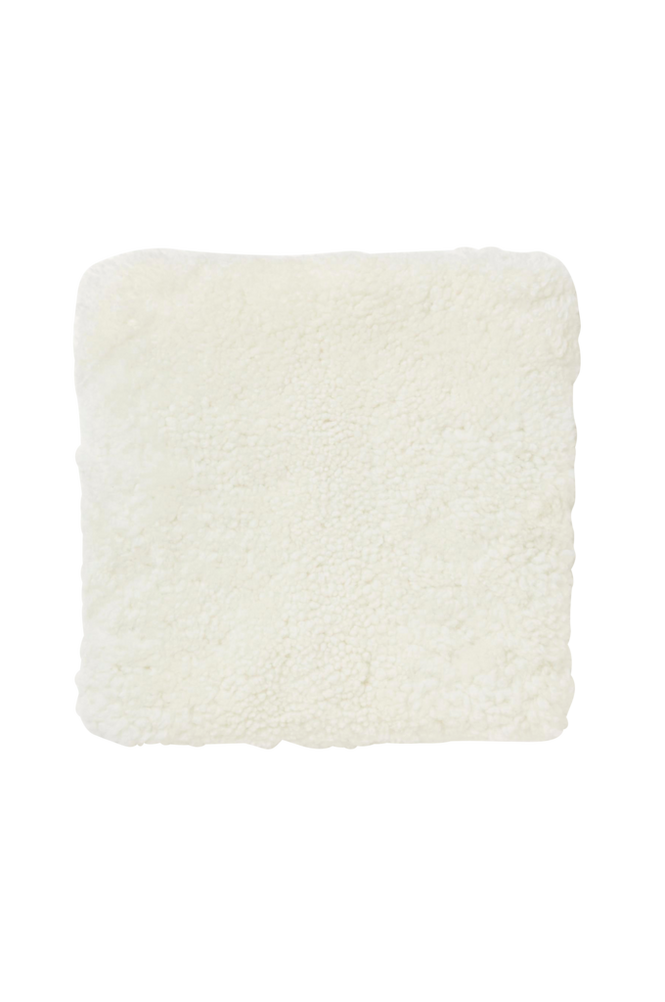 Fårskinnsdyna kantig Curly