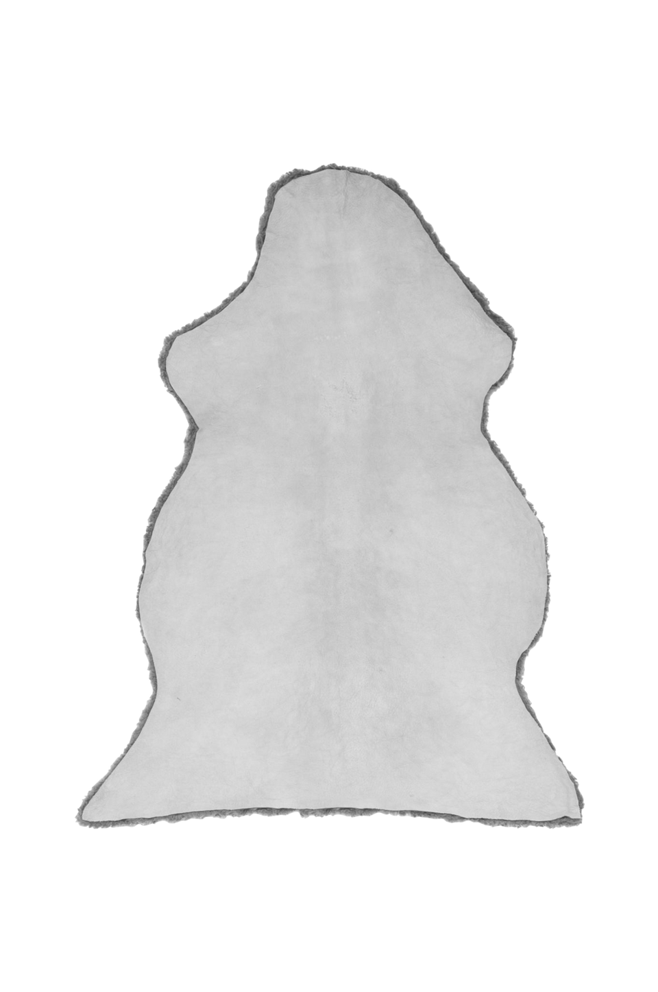 Skinnwille Fårskinnsfäll Curly, grå från Skinnwille, bild 5