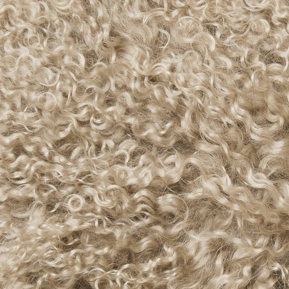 Skinnwille Kuddfodral fårskinn Shansi, beige från Skinnwille, bild 5