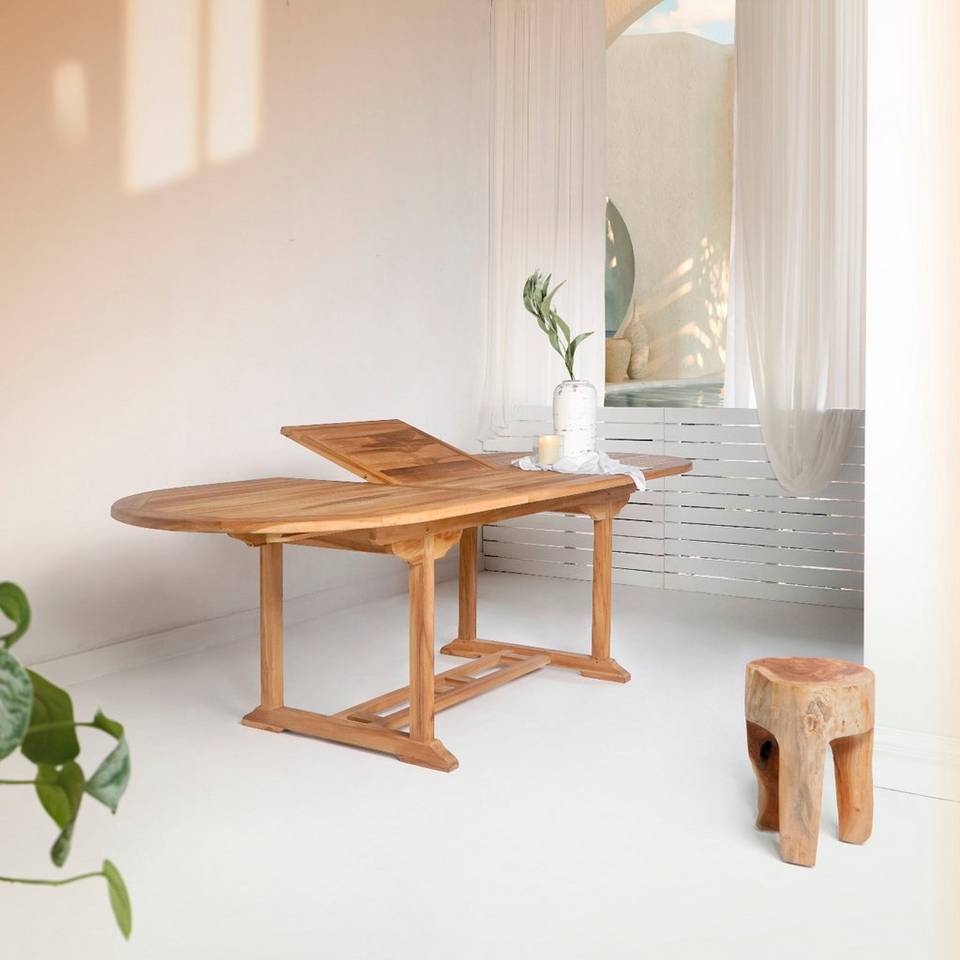 House Nordic Matbord Salamanca, 90 x 180-240 cm, brun från House Nordic, bild 5
