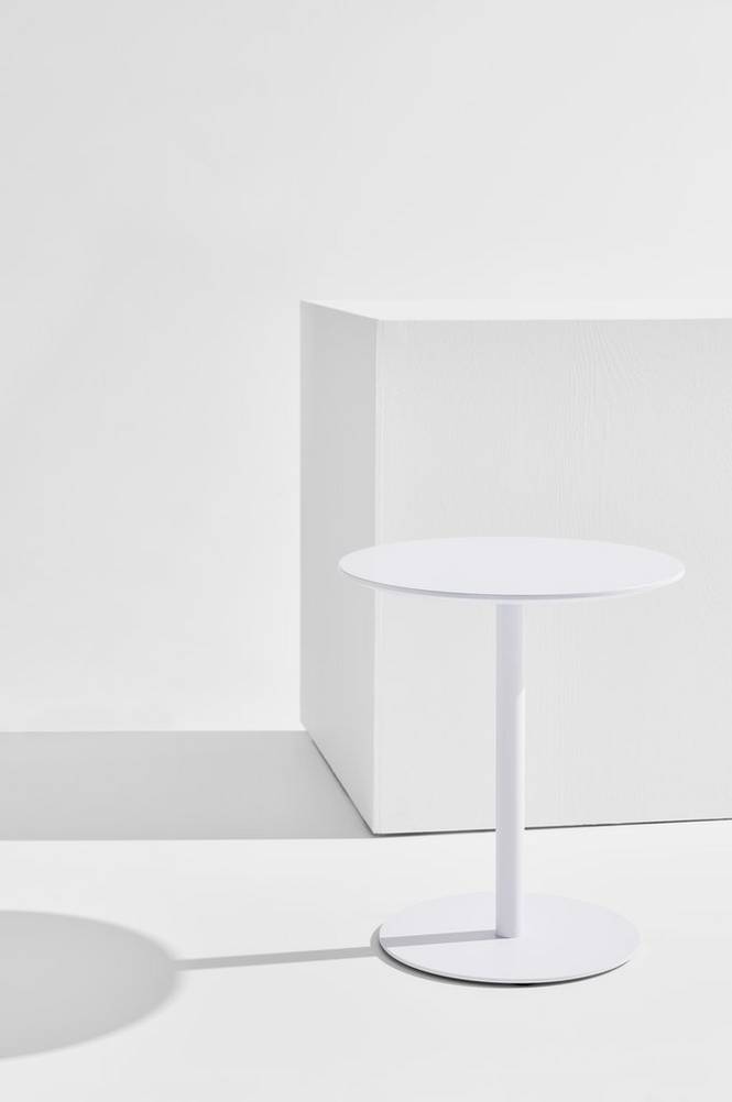Margot runt sidobord ø 45 cm Sandgrå