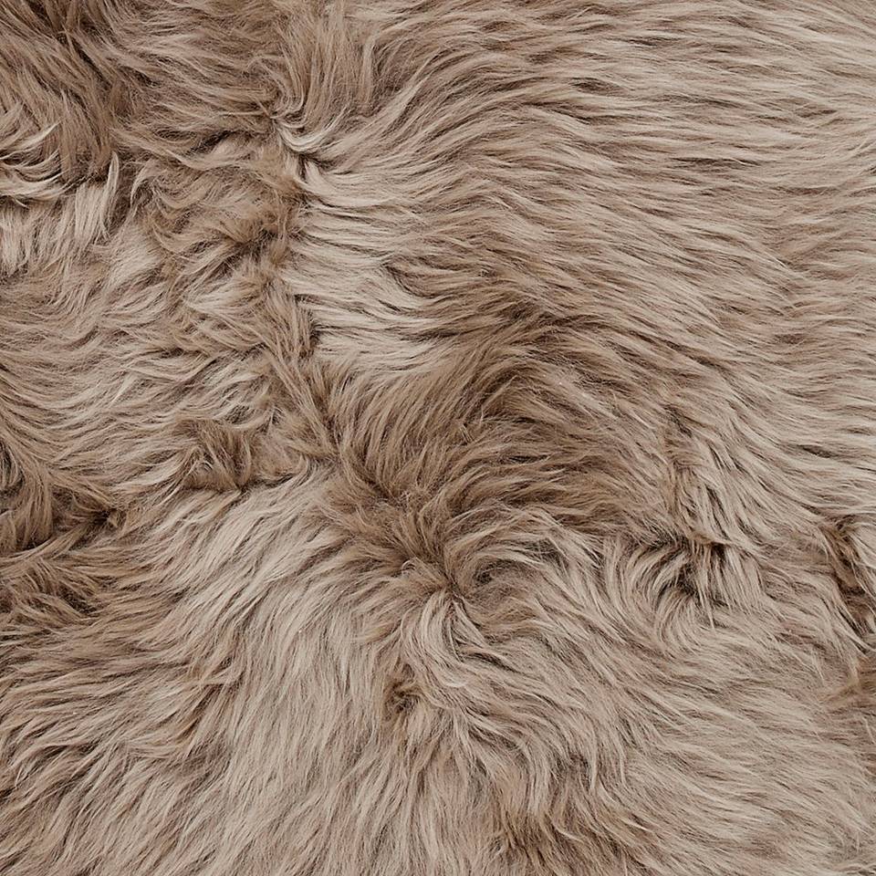 Skinnwille Fårskinn Gently Dubbelt, brun från Skinnwille, bild 5