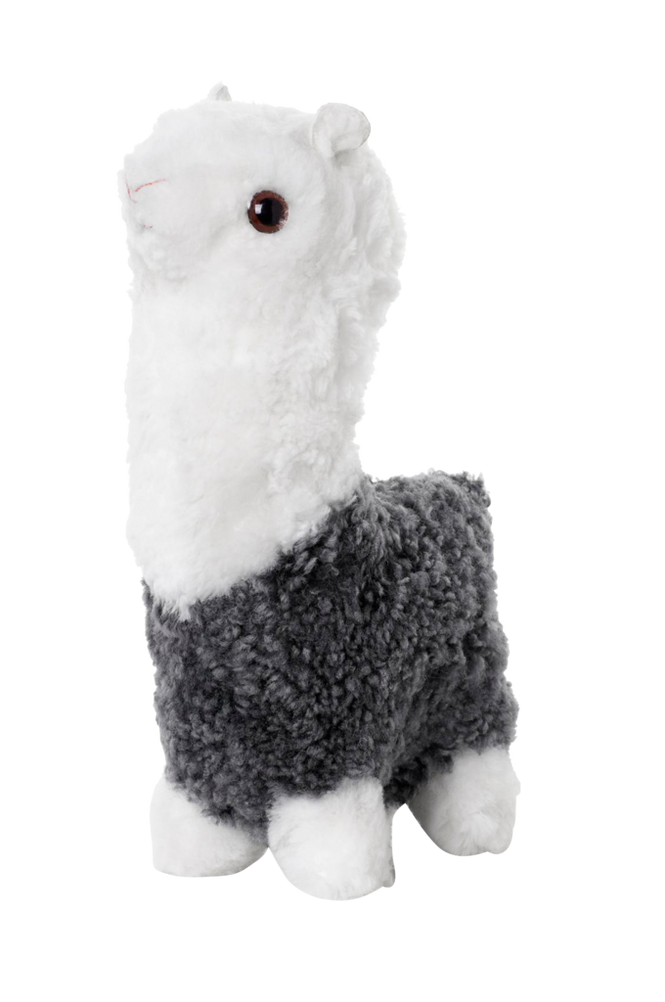 Alpaca i fårskinn Curly