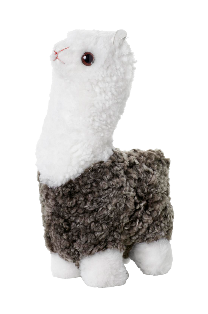 Alpaca i fårskinn Curly