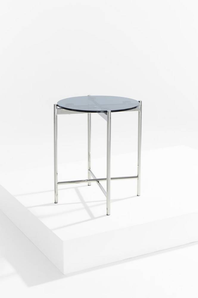 Gail sidobord i glas ø 45 cm