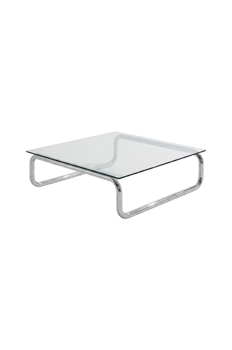 Pastill Lulu soffbord krom/glas 100x100 cm, silver från Pastill, bild 4
