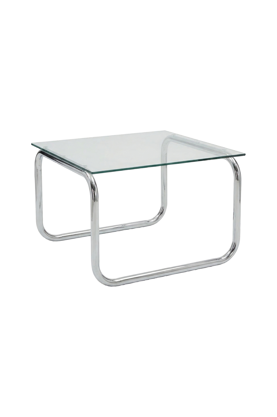 Pastill Lulu soffbord i glas och krom 60x60 cm, silver från Pastill, bild 4