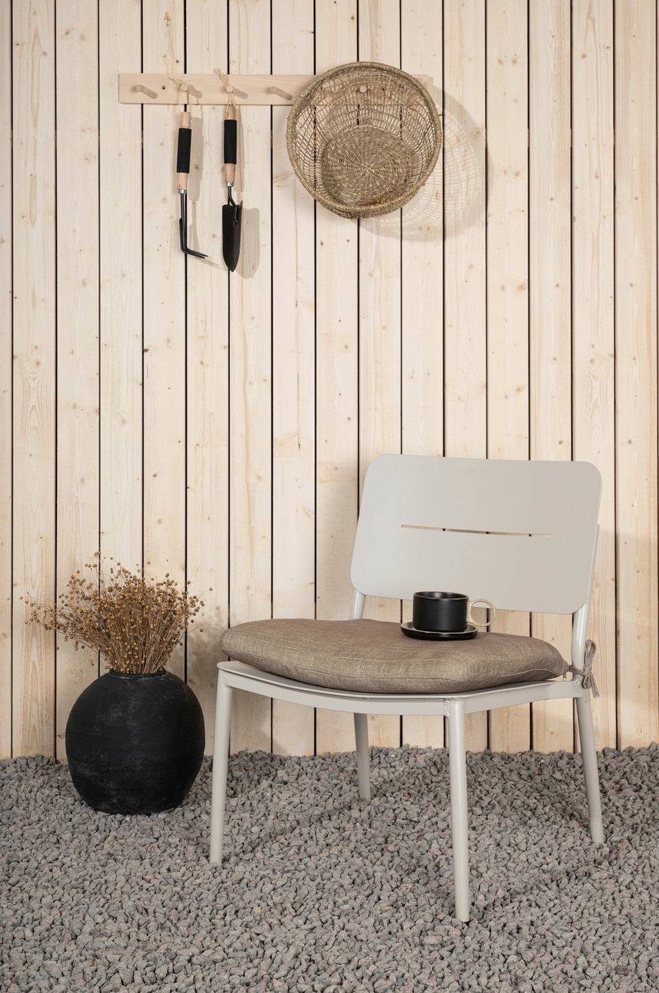Venture Home Loungestol Lina 2-pack, vit från Venture Home, bild 5