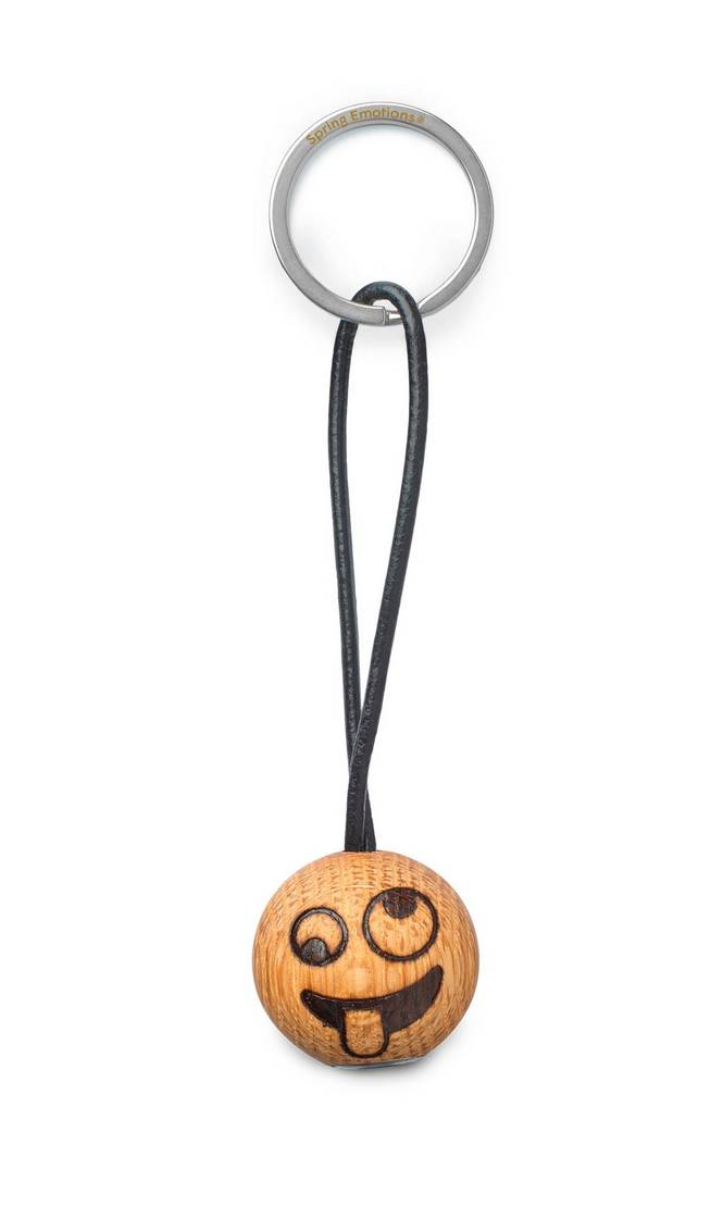 Emoji Nyckelring Ø3 cm