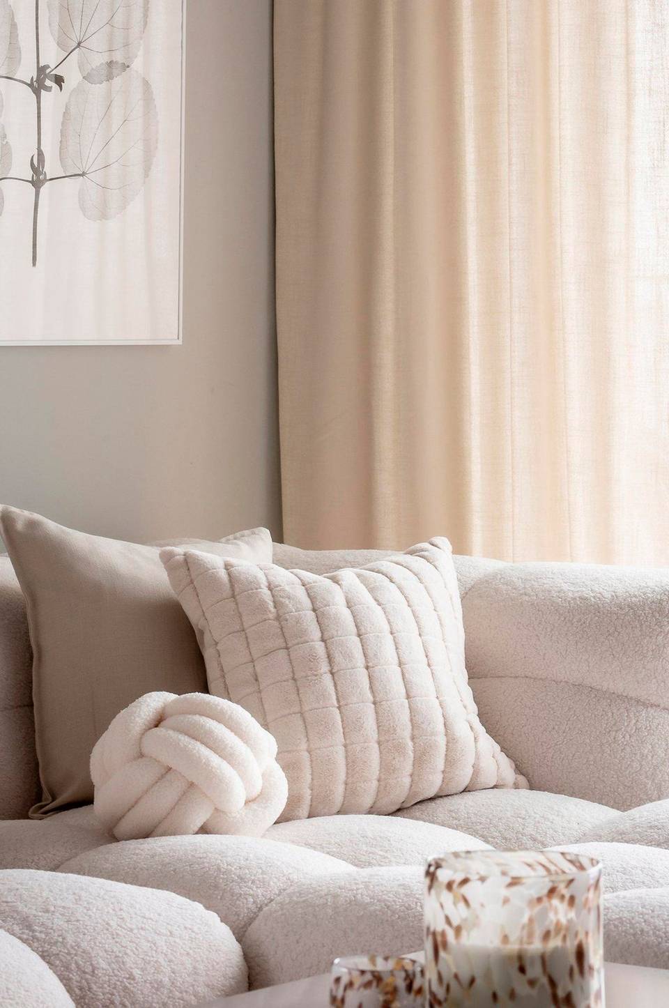 Svanefors Kuddfodral Cecil, beige från Svanefors, bild 5