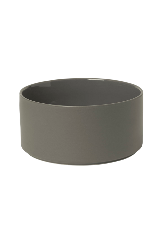Skål Hög Pilar Glaserad Keramik Ø20 cm