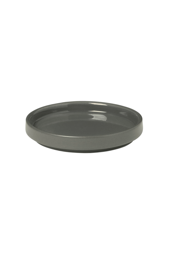 Tallrik Glaserad Keramik Pilar Ø10 cm