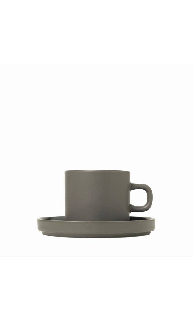 Kaffemuggar Med Fat. 2st Set. Pilar 200ml