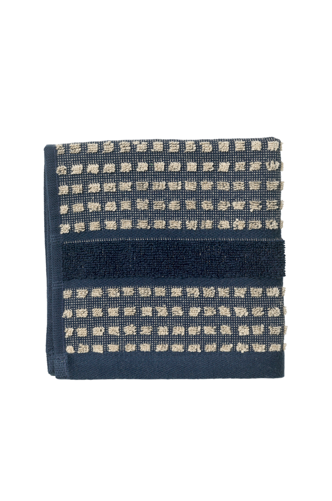 Tvättlapp Check 30x30 cm