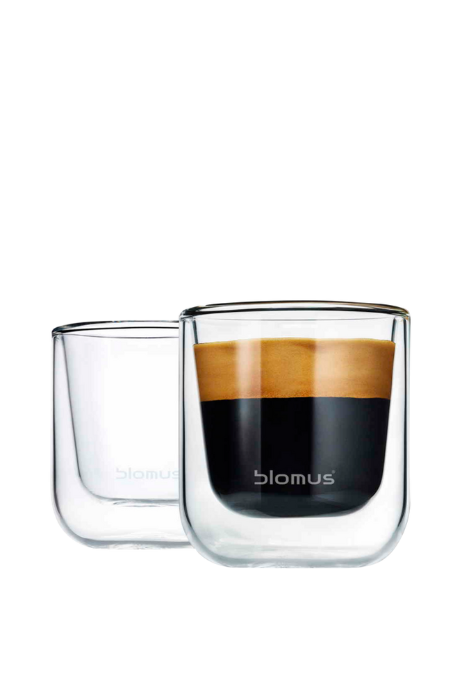 Espressoglas Nero 80 ml 2 pack