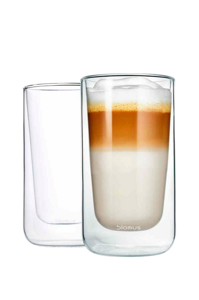 Latte Macchiato -lasit Nero 32 ml, 2/pakk.
