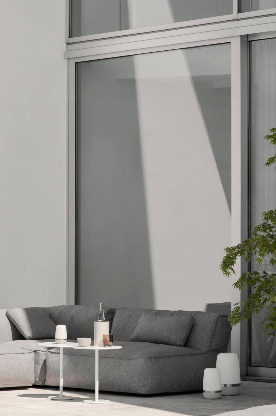 Blomus Mobil Lampa LED Spirit Ø15 cm, beige från blomus, bild 5