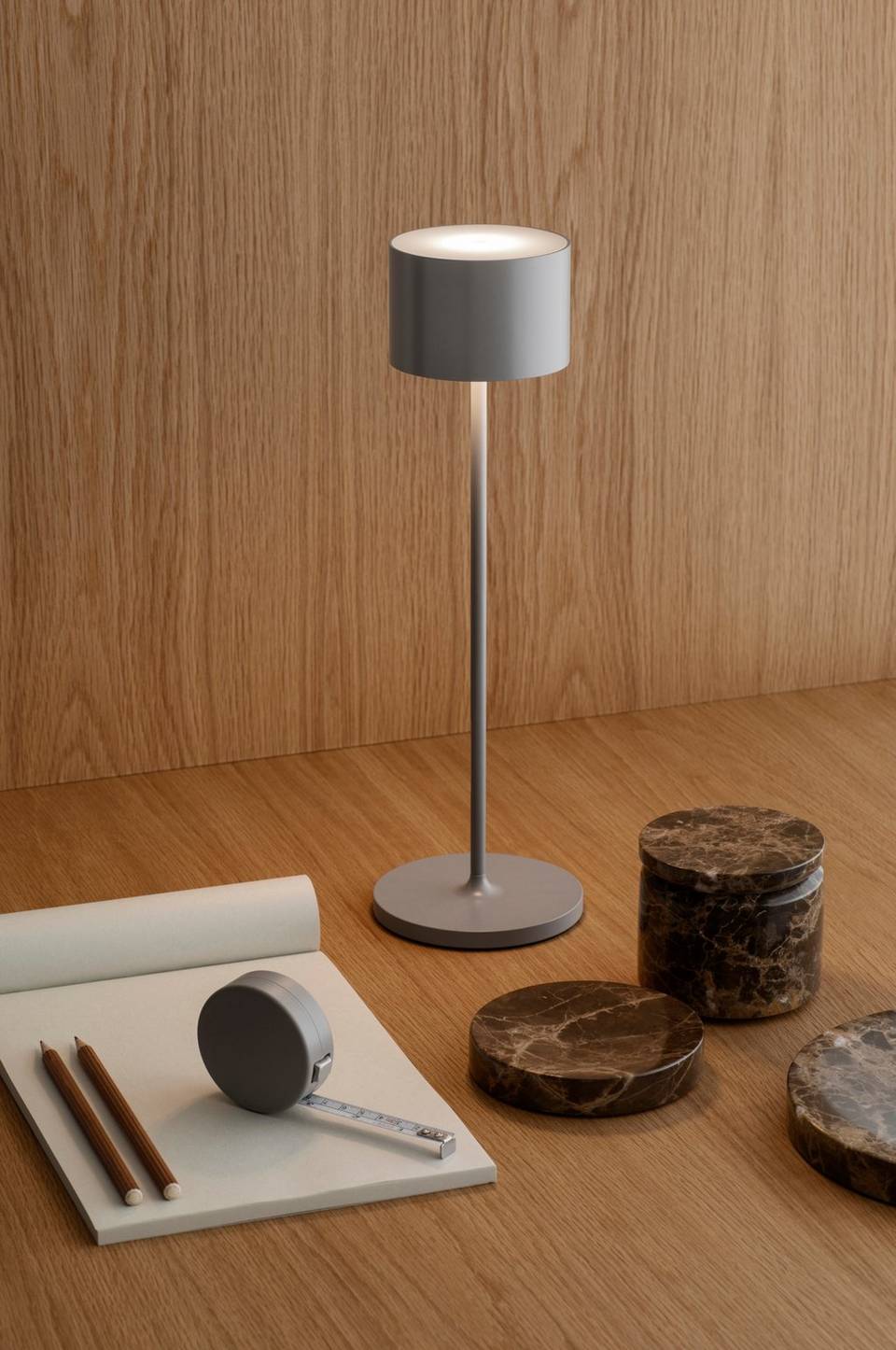 Blomus Mobil Lampa LED Farol 35,5 cm, grå från blomus, bild 5