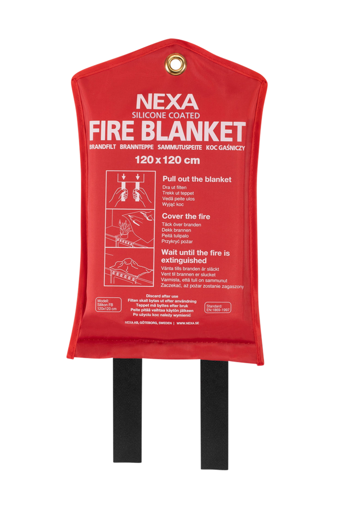 Brandfilt Silikon