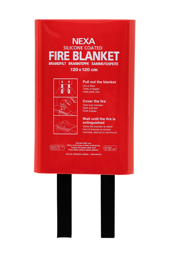Brannteppe Silikon Hardboks