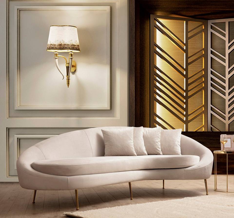 Homitis Soffa 3-sits höger Eses, beige från Homitis, bild 5