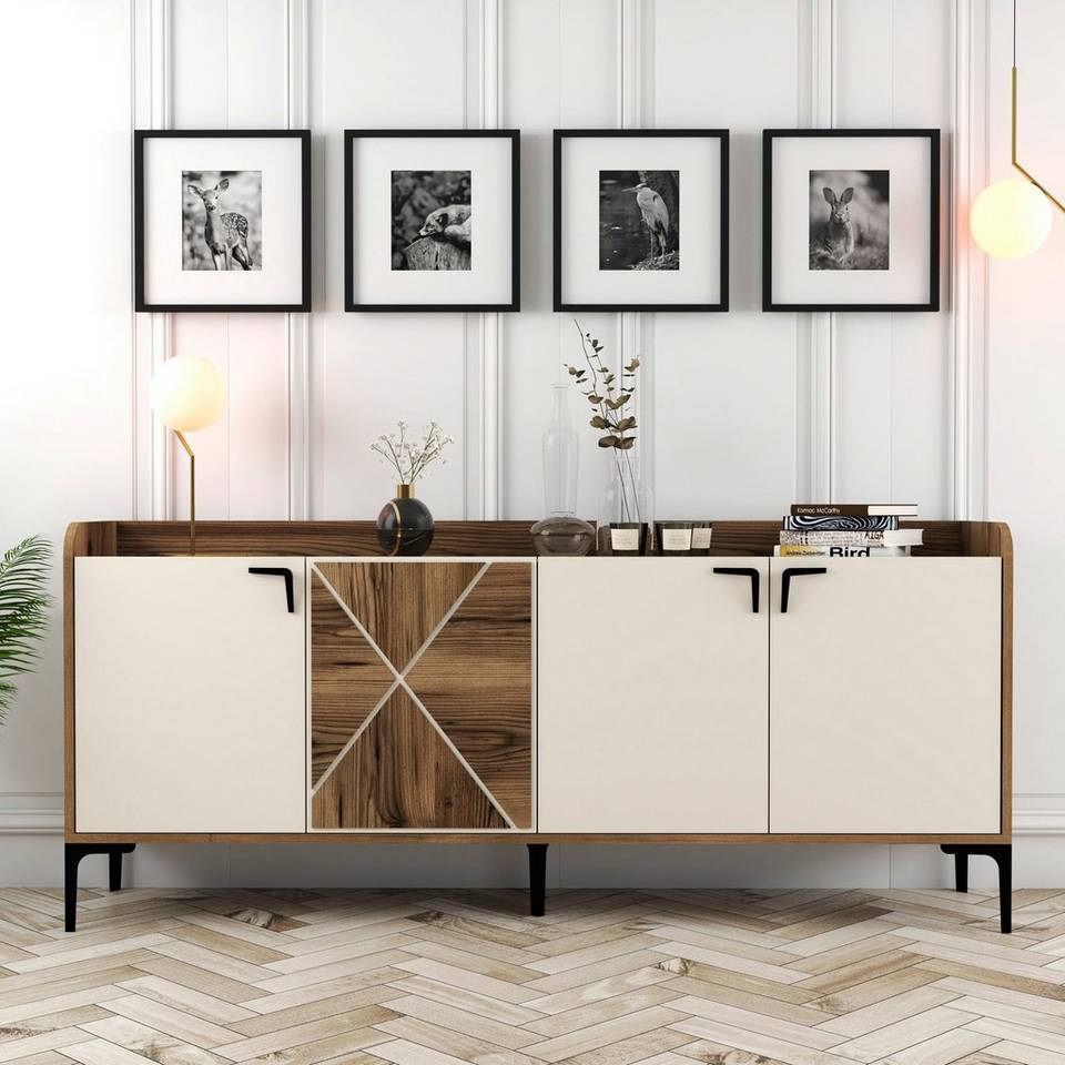 Hanah Home Avlastningsbord Venedik, beige från Hanah Home, bild 5