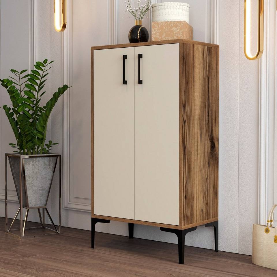 Hanah Home Skoskåp Prag, beige från Hanah Home, bild 5