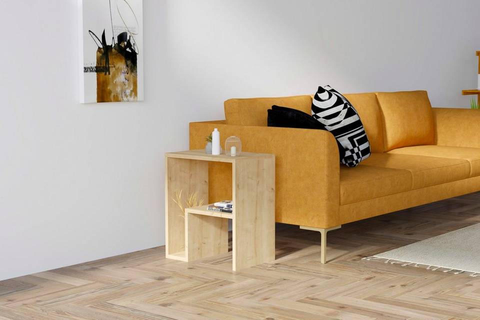 Hanah Home Sidobord Yepa, brun från Hanah Home, bild 5