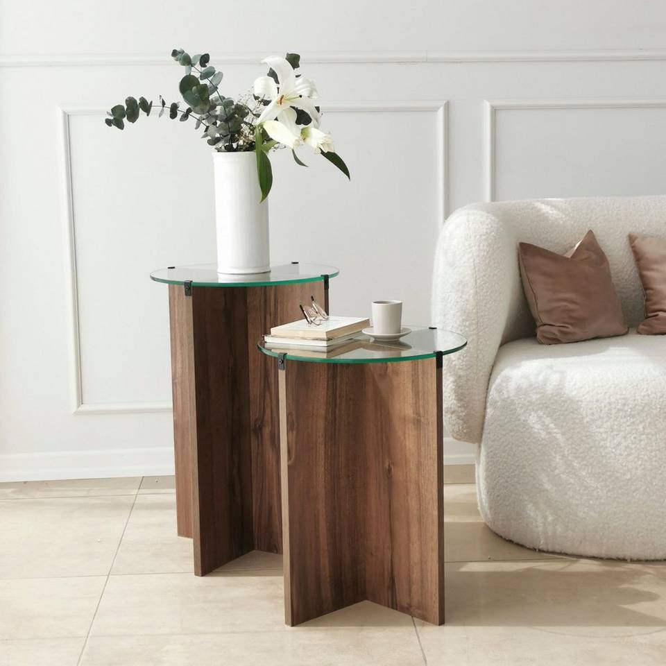 Homitis Satsbord (2 st.) Lily, brun från Homitis, bild 5