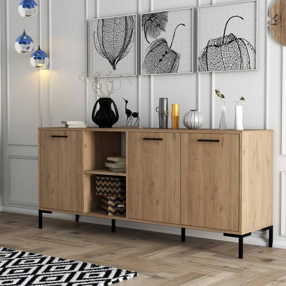 Hanah Home Avlastningsbord Aurora, brun från Hanah Home, bild 5