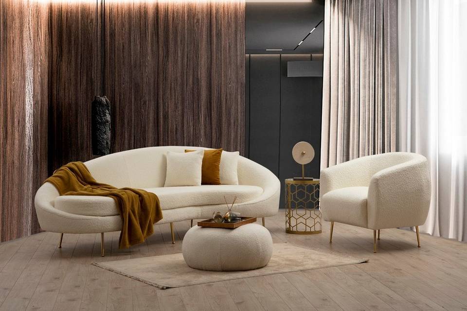 Homitis Soffa 3-sits Eses, beige från Homitis, bild 5