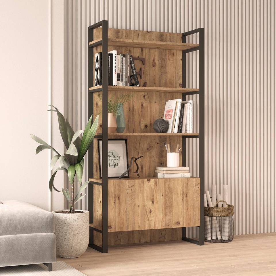 Homitis Bokhylla Mila 6, brun från Homitis, bild 5
