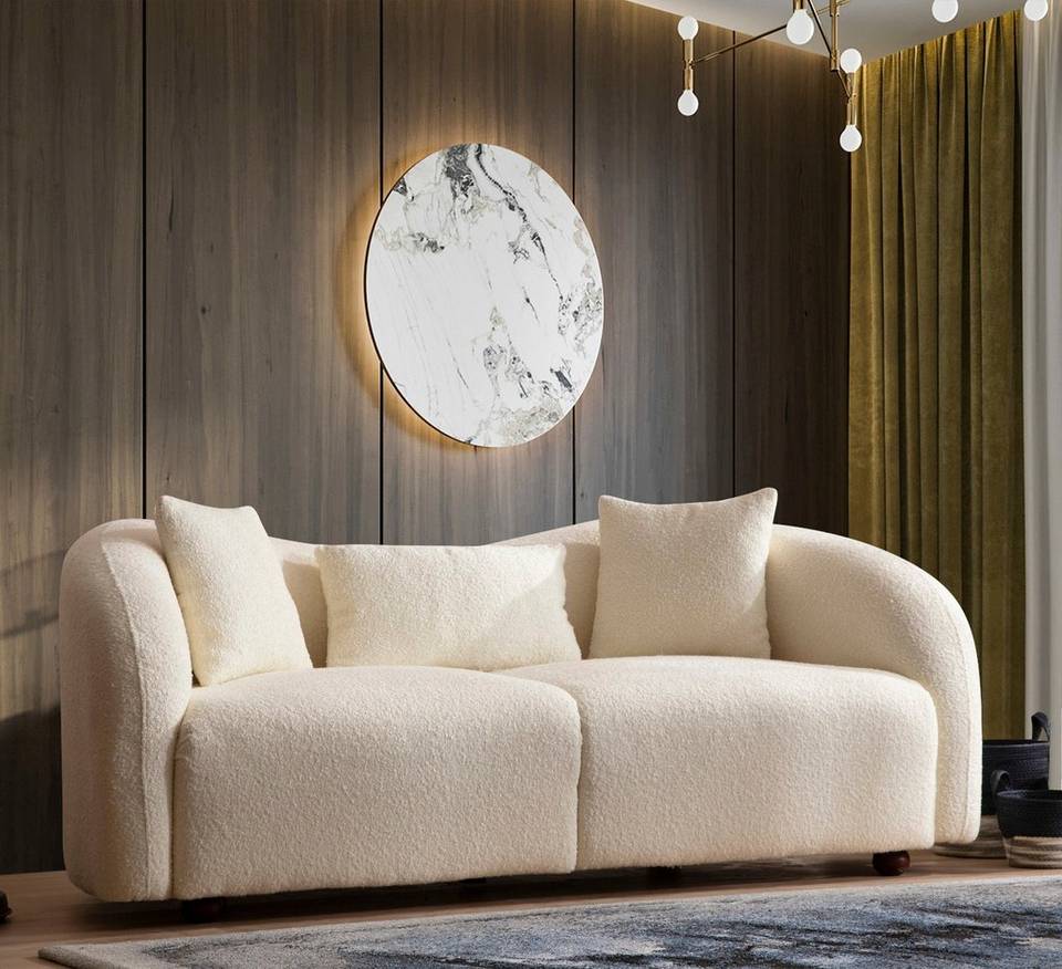 Homitis Soffa 2-sits Venedik, beige från Homitis, bild 5