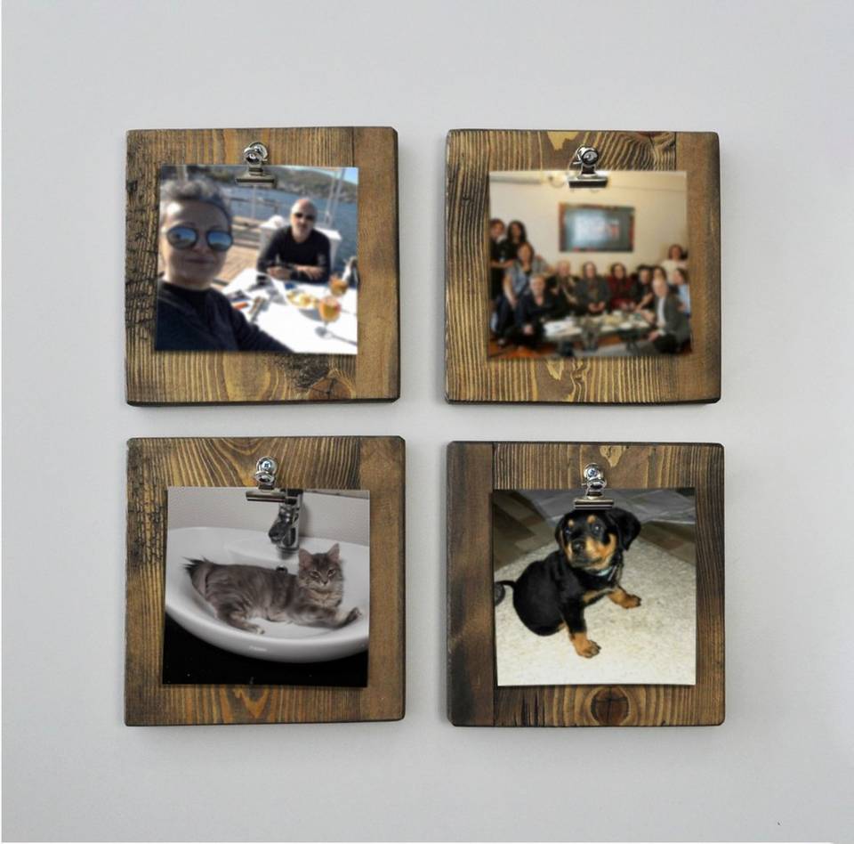 Hanah Home Väggdekor Decorative Wooden A06, brun från Hanah Home, bild 5