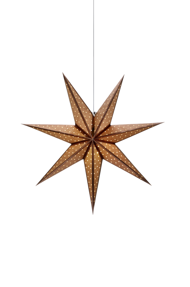 GLITTER Pendel Stjärna 45cm
