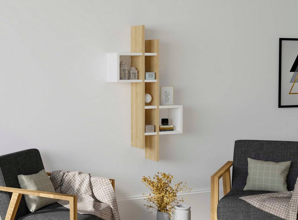 Hanah Home Vägghylla Emse, brun från Hanah Home, bild 5