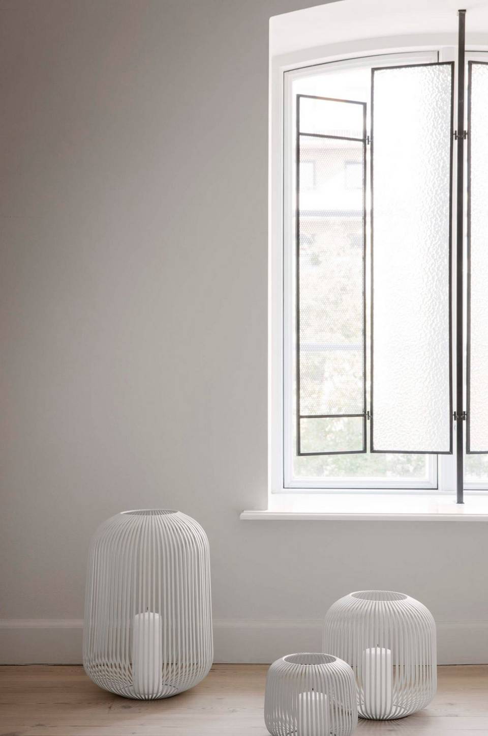 Blomus Lanterna Lito L 45 cm, vit från Blomus, bild 2